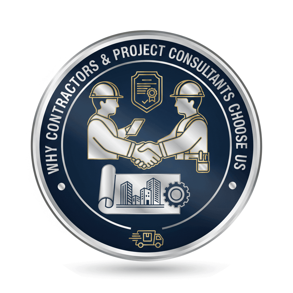 Why Contractors & Project Consultants Choose PB-Trading